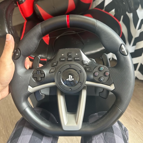 Apex Hori Racing Wheel for PC and Playstation - Picture 2 of 3